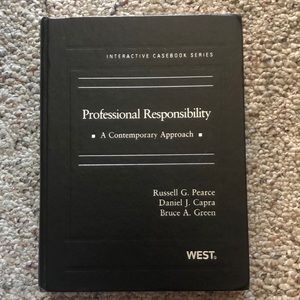 COPY - Law School Professional Responsibility Textbook